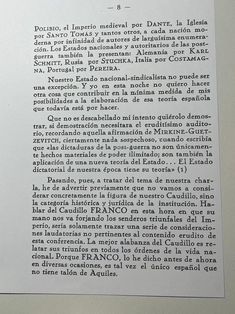 A ver si adivina alguien a qué tribuno tradicionalista pertenece este fragmento. 

youtube.com/watch?v=Vw1dwo…