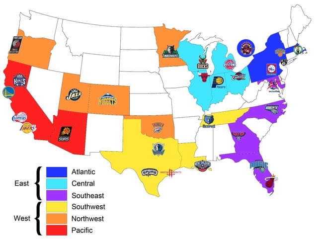 In terms of how this relates to the Timberwolves, Minnesota has a great shot at moving to the East. 

Yes, Memphis and New Orleans are further east geographically, but Minnesota is on an island when it comes to nearby Western Conference teams, but has multiple nearby east teams