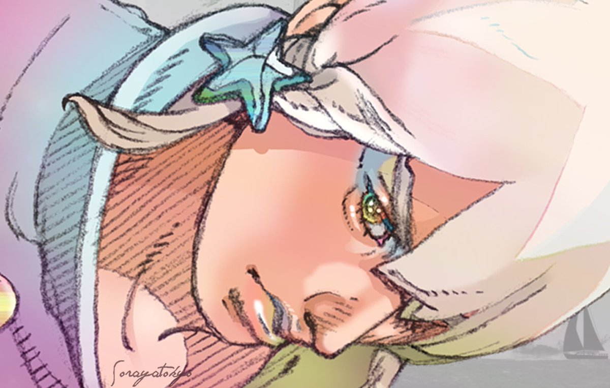 ノーヴェンバー・レインって、最終的にはパープル・レインに進化しそうな気がする。Jodio Joestar fan art by SORAYA