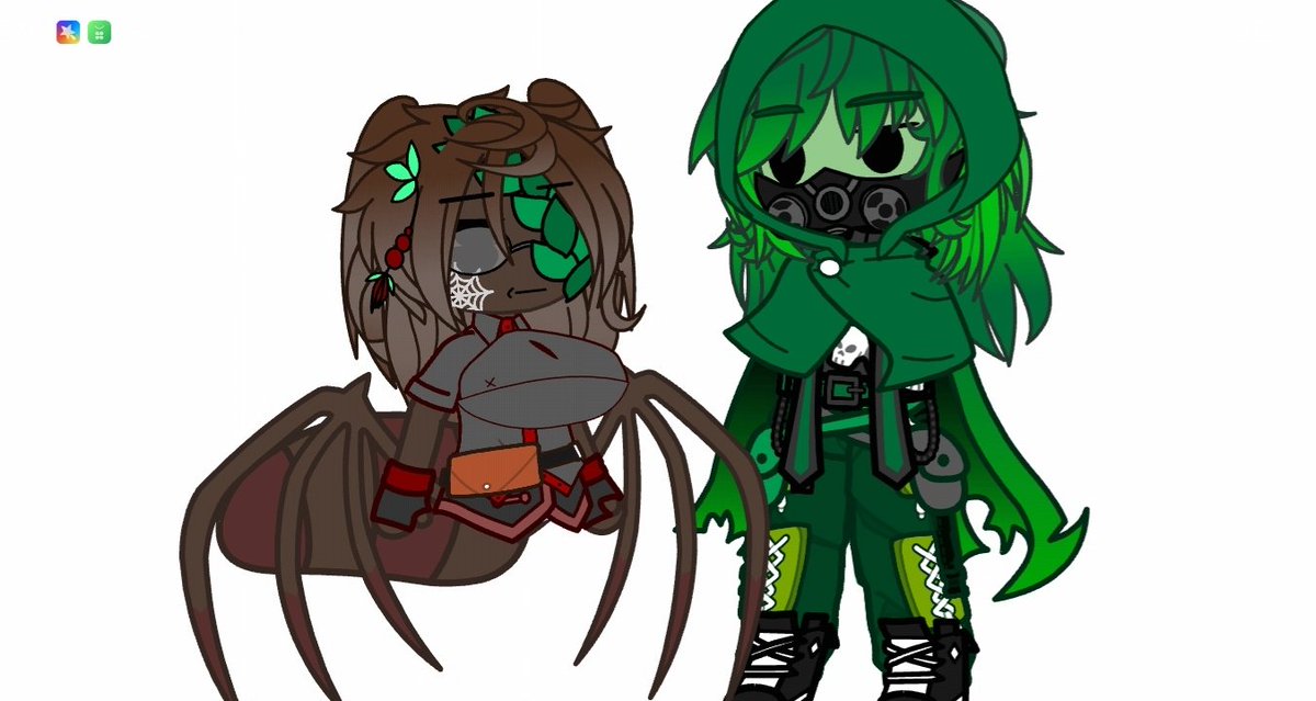Spider
Doesn't attack when there have light source nearby
Are skeleton's best friend/partner 
Doesn't like creeper (she not hates them, but don't like when they blew up)  

 #gacha #gachaheat #gachaclub #gacha18 #gachansfw #gachamod