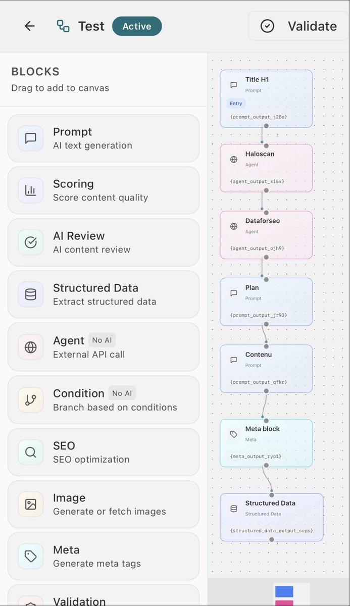 Dans les cartons depuis des années.
Dans les mains du dev depuis 1 an.
Ça commence à devenir concret !
Pas d’accès public prévu.
C’est un outil d’automatisation ultra complet pour suivre mon workflow et répondre 100% à mes besoins : WP, Woocommerce, Shopify, …

⛔️vibe coding 😉