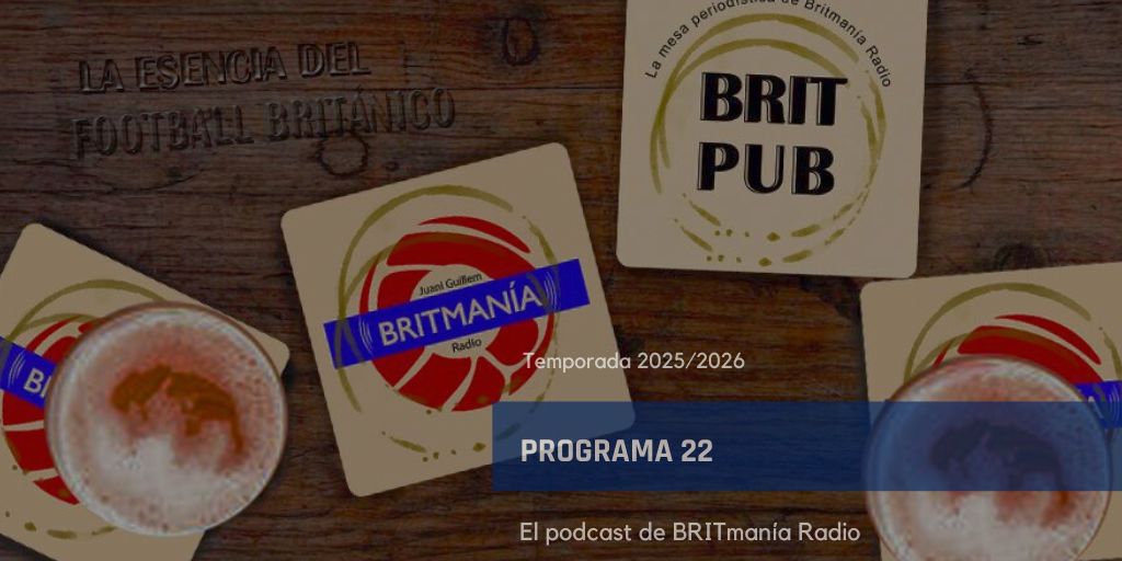 📻 Nuevo BRIT Pub: Final al rojo vivo en Anfield. El United de Carrick sigue en racha. El Notts County imparable en League Two. Se viene Old Firm en la Scottish Cup.

🎙️ <a href="/JuaniGuillem/">Juani Guillem</a>, <a href="/Javier_EPP/">Javier Parra Peña</a>, <a href="/PaulGiblinTake2/">Paul Giblin</a>, <a href="/israelbenito_/">Israel Benito</a> &amp; <a href="/mario8lallana/">Mario Lallana Mafé</a>.

▶️ patreon.com/posts/britmani…