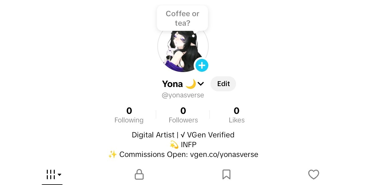 I made a TikTok account! 🫶🏻 If anyone wants to give a follow feel free to! (⁠ ⁠ꈍ⁠ᴗ⁠ꈍ⁠)