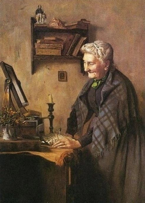 Beautiful as ever. Charles Spenceley (1865-1958).
Al hilo del anterior.
