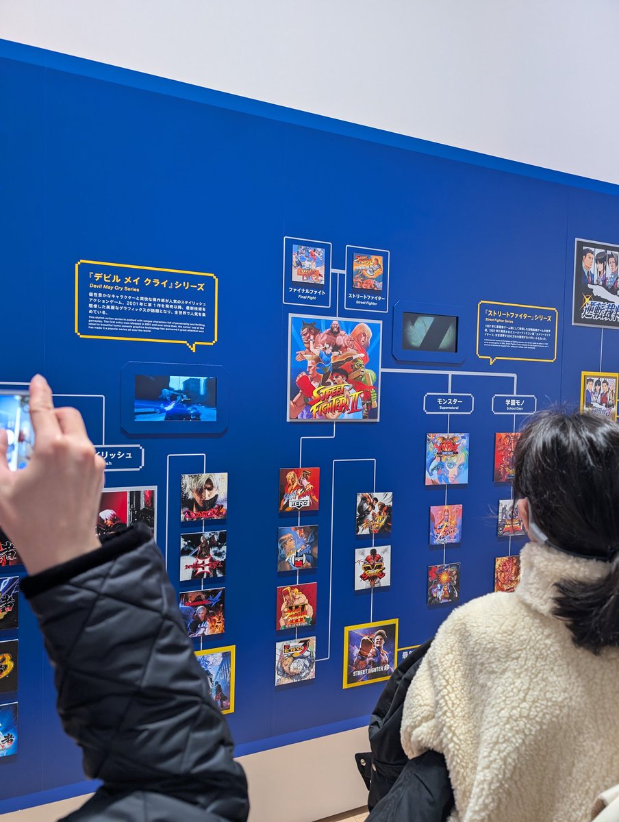 Ahoboy6's tweet photo. 大カプコン展にも行ってきた‼️
カプコンの歴史とゲームの作り方が詳しく分かった気がする😆 https://t.co/4eYpOTUi1E
