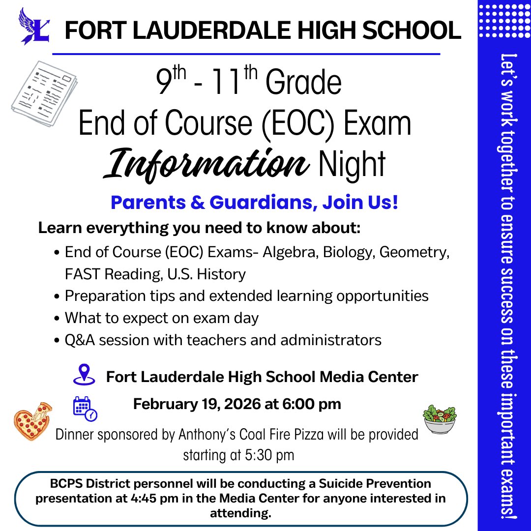 Fort Lauderdale High School tweet media