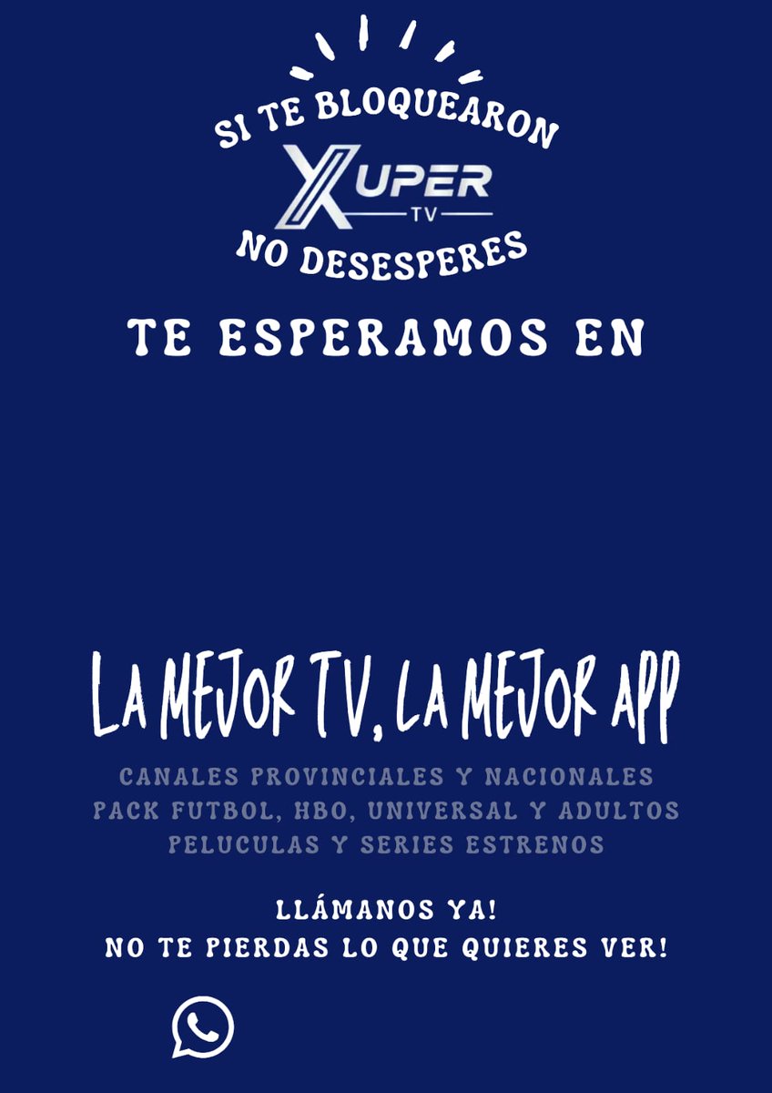 CesarZa74679790's tweet photo. @MasGrandeRP Soy Proovedor de Tv Digital. Espero sus mjes. Saludos gente https://t.co/1f2Ri2GHzl