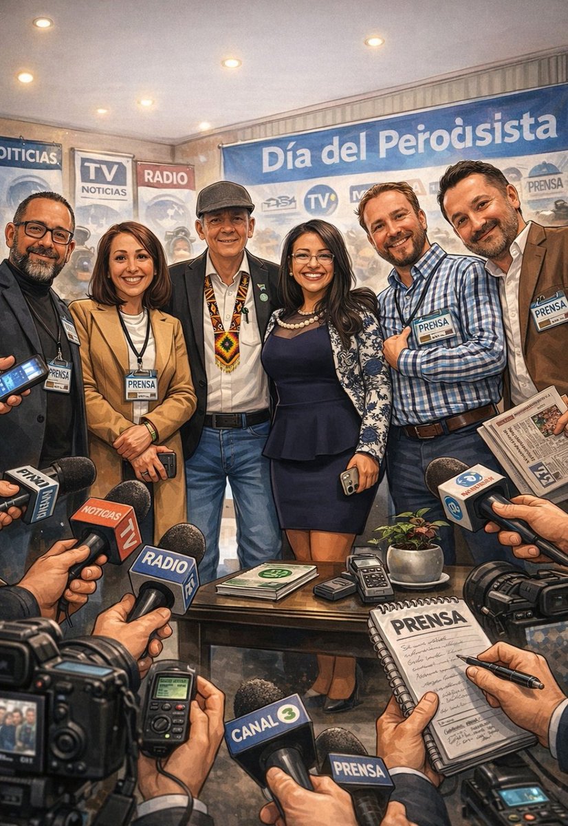 #9defebrero II Felicidades a todos los periodistas en su día. Desde Asonal Judicial S.I. valoramos su trabajo y el papel que cumplen en la construcción de una sociedad más justa e informada.