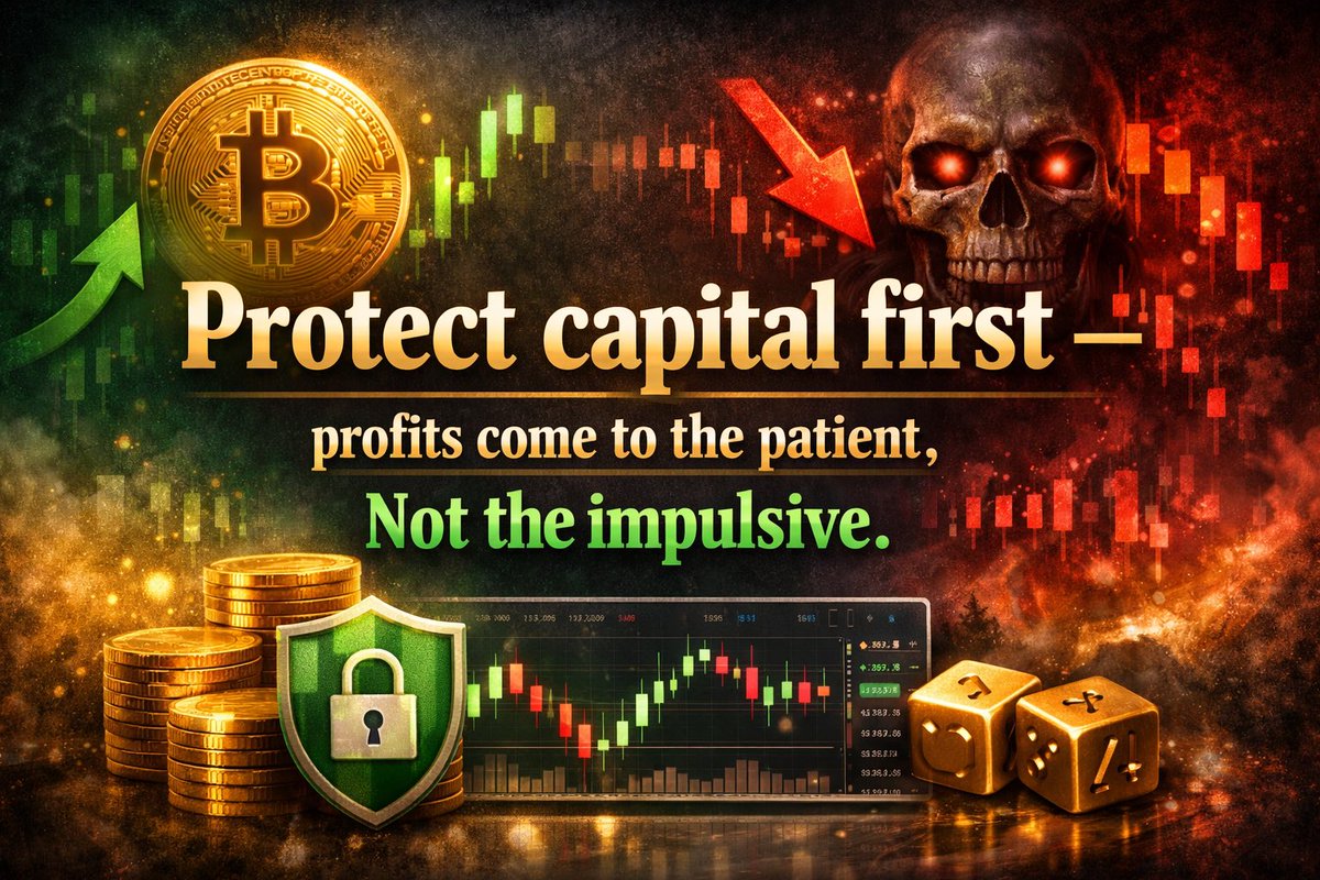 RafalceoRba's tweet photo. #CryptoTrading
#ProtectCapital
#TradeWithDiscipline
#RiskManagement
#PatientTrader https://t.co/RHNzJKzgGV