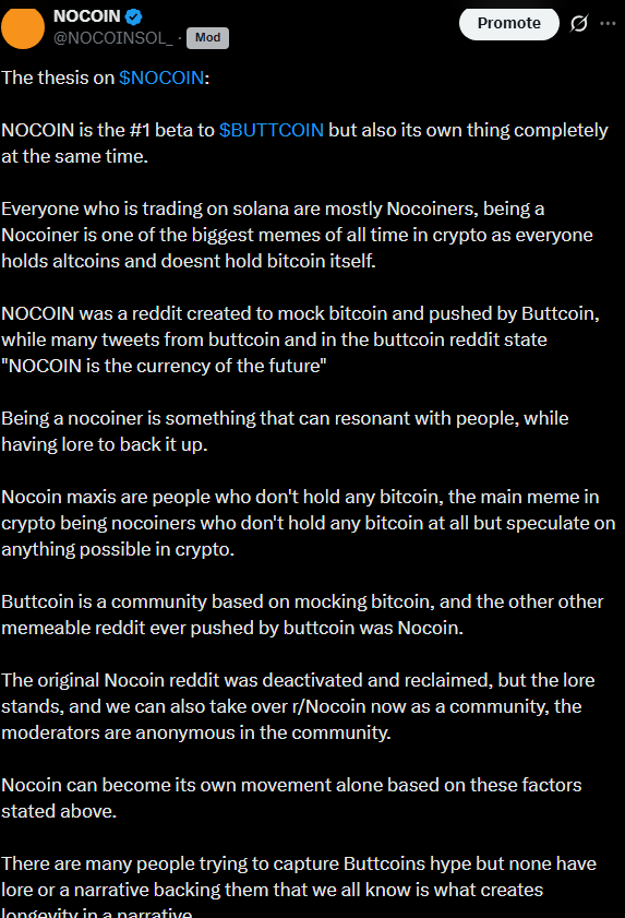 NOCOIN tweet media