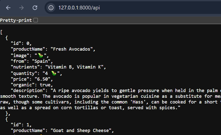 Pascal_FTM's tweet photo. Day 6 of Nodejs

Today I created my first simple Api

After creating the routes yesterday

I used the "__dirname" variable to read the json file and used synchronous data loading so it will be read once

then in /api It uses res.writeHead to tell the browser the content is JSON https://t.co/4EPvXl4Wc9