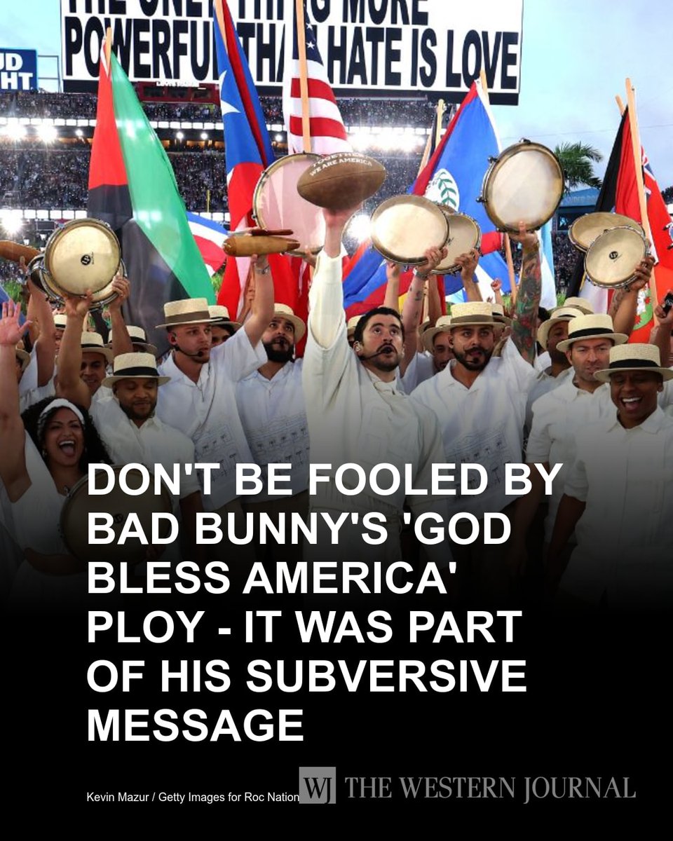 When it comes to spreading leftist propaganda, the line between committed Marxists and useful tools often seems blurry. For instance, during Sunday's Super Bowl halftime show -- the one that apparently took place in-stadium, as opposed to the one… w-j.co/s/ebac6