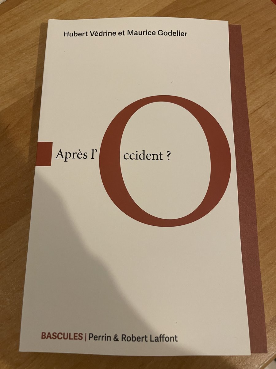 Nouvelle lecture :

Après l'Occident de Hubert Védrine et Maurice Godelier.

<a href="/robert_laffont/">Robert Laffont</a> <a href="/cbabulle/">Caroline Babulle</a>