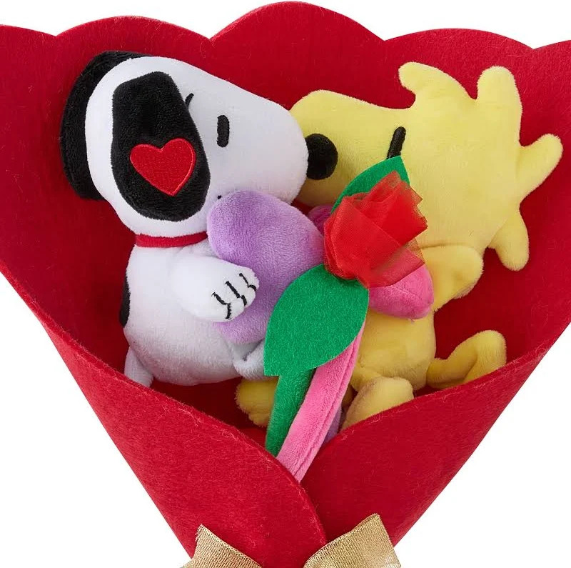 Snoopy &amp; Woodstock Plush Bouquet