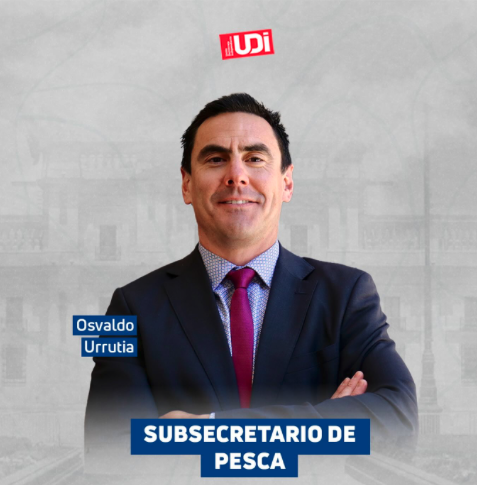 Con Bobadilla (UDI) en el congreso y el subsecretario de pesca de Kast Osvaldo Urrutia (UDI) tenemos una idea de cómo va a ser la pesca