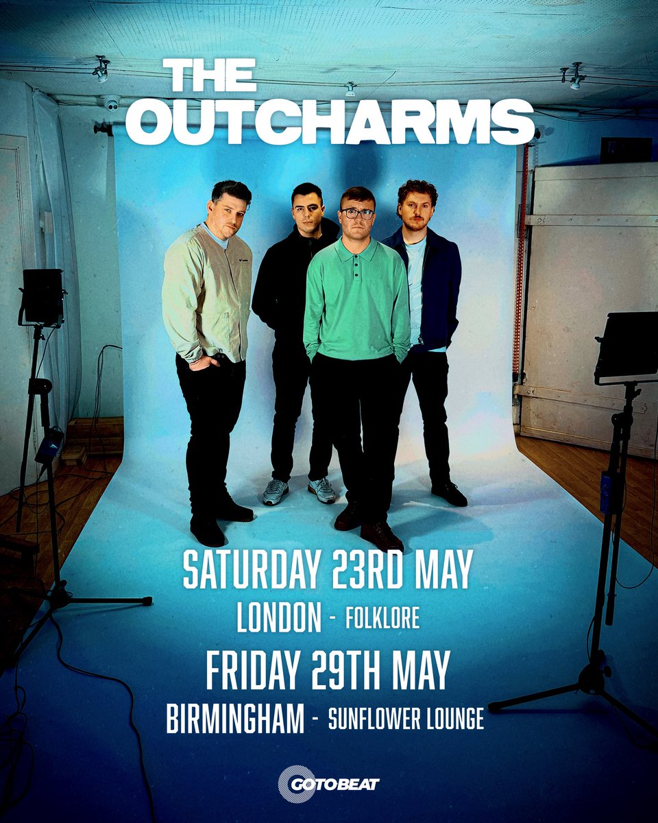 London and Birmingham, you lucky lot! Can’t wait to get back in the van and see you all in May. Tickets on sale Thursday 10am, UTC x