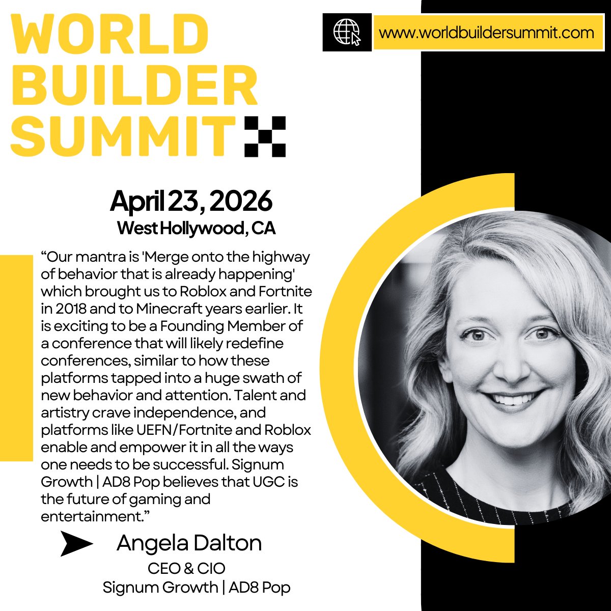 WorldBuilder Summit tweet media