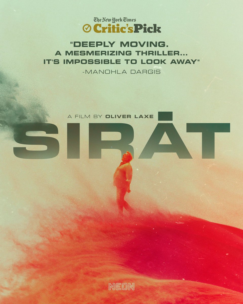 JuanRoures's tweet photo. "Un thriller fascinante y profundamente conmovedor. Es imposible apartar la mirada". Así describe «Sirāt» una de las críticas de cine más prestigiosas del mundo. https://t.co/Ba6EGXPj4v
