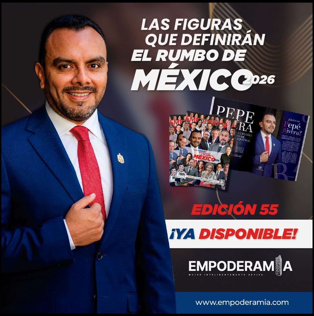 ✨ #EnExclusiva | Pepe Rivera en nuestra edición especial #2026.
#Empresario oaxaqueño y presidente de la Asociación de Líderes Empresariales de #Oaxaca, impulsa un crecimiento incluyente y con visión de futuro.
👉 Lee la entrevista completa:  t.ly/b6rYv
#Empoderamia