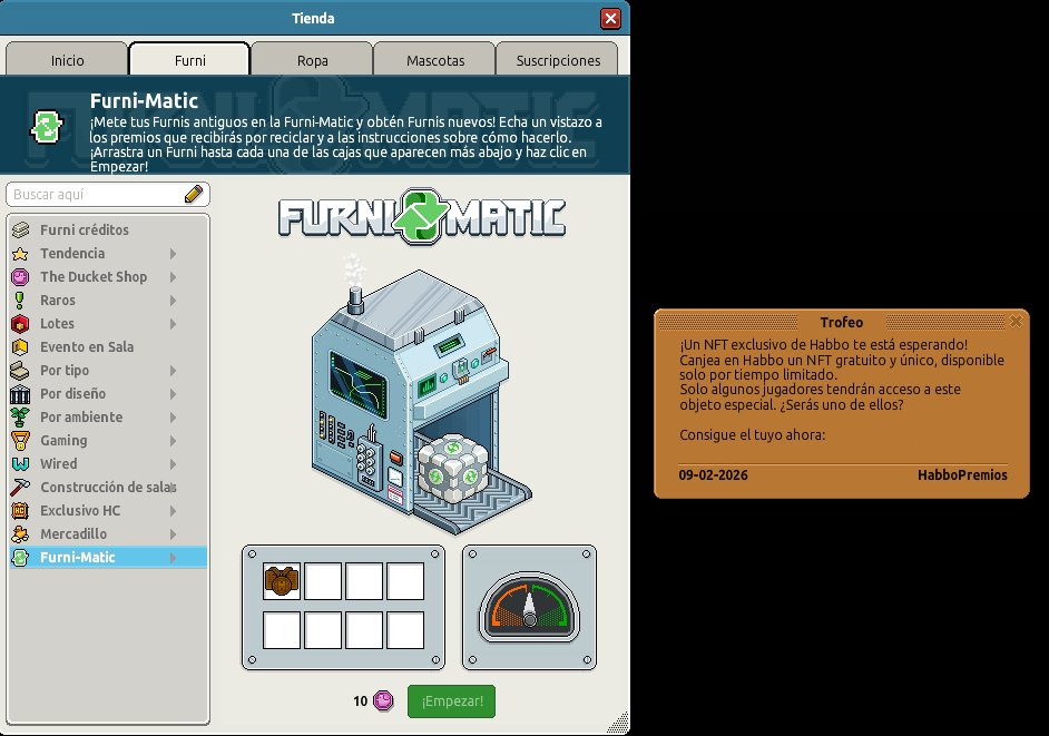 ¿Qué hago con los trofeos de los regalos que envían para intentar estafar en #habbo? LOS RECICLO 🥰

✨ ¡No caigais en esos timos y usadlos para reciclar, <a href="/Habbo/">Habbo</a> no usa estos métodos para regalar cosas!