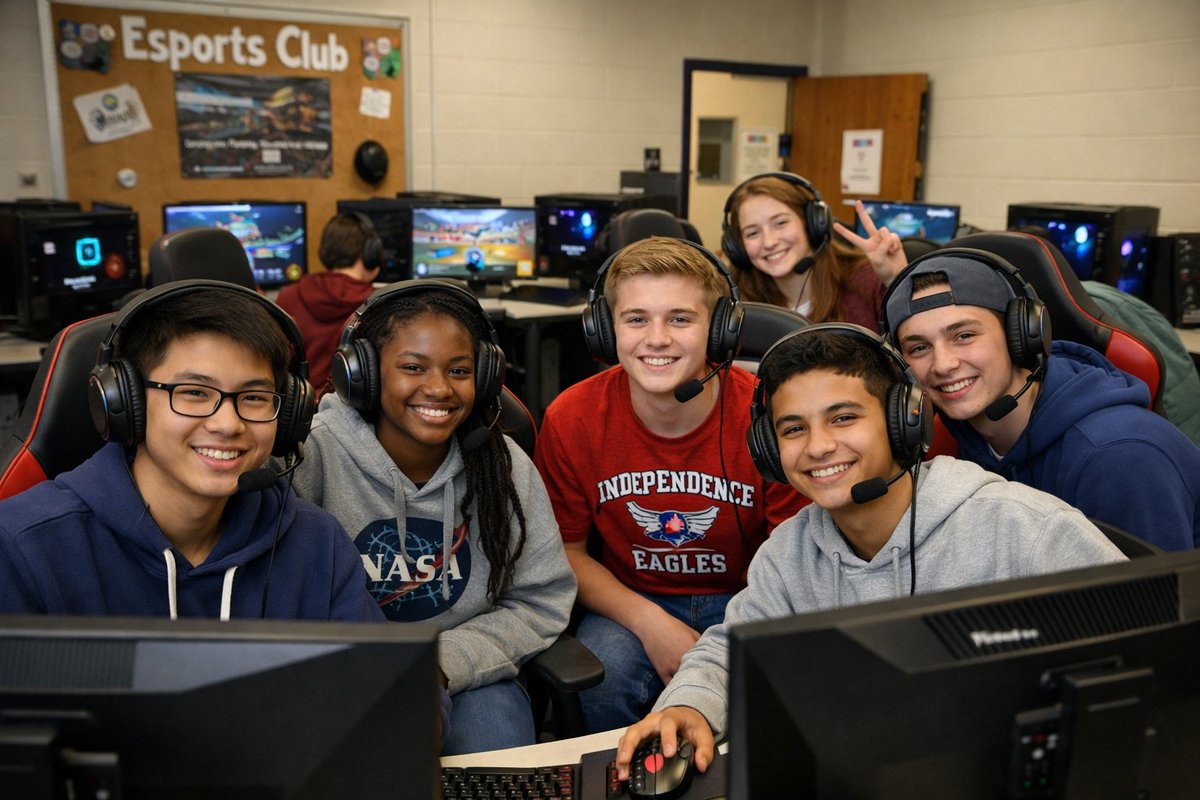 SWLakePark's tweet photo. Independence High School is leveling up with the launch of its first-ever esports team! Focused on Rocket League, the new program blends school spirit, teamwork, and STEM skills as students compete, collaborate, and prepare for the future of...
https://t.co/OOy6xcNfU3 https://t.co/NXF9KjGsFU
