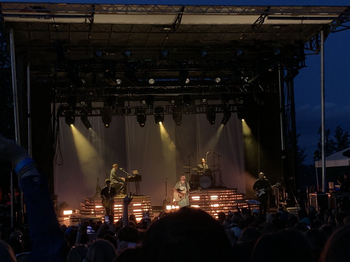 VannahHanson's tweet photo. Saw Noah Kahan with my family at Beak &amp; Skiff in 2023, again at Lakeview in 2023, and then when he headlined Railbird in 2024, hoping we’re lucky enough to get The Great Divide tickets tomorrow 🙏 https://t.co/3g3PL36Ary