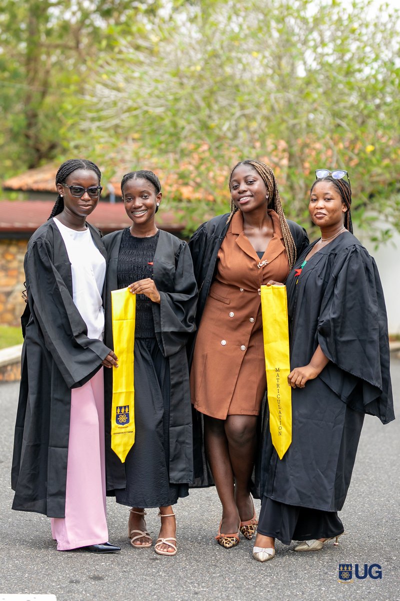 UnivofGh's tweet photo. Snapshots from #UGMatriculation2026.

These moments capture the excitement and promise of a transformative academic journey ahead for our freshers at the nation’s premier University.

#IntegriProcedamus
#TransformativeStudentExperience
#UGMatriculation2026 https://t.co/zicVbDBa7n