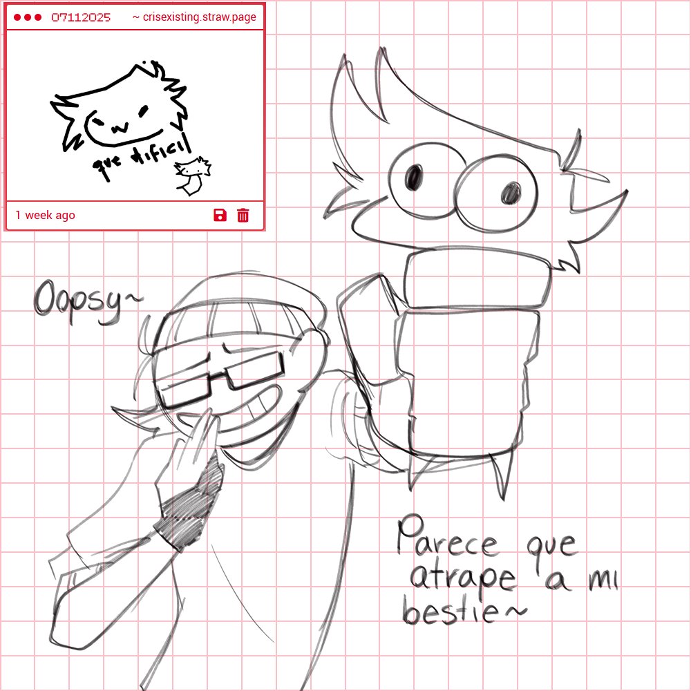CrisIsExisting's tweet photo. @ositchan
Contestando preguntas que me dejan en Strawpage, pueden ir a darle un vistazo y dejar la suya si gustan :]
Answering questions left on Strawpage, feel free to check it out and leave your own if you'd like
https://t.co/tW5lgo0UY3
#Strawpage #ask #sketch #digitaldrawing https://t.co/YiFtpdRZ7G