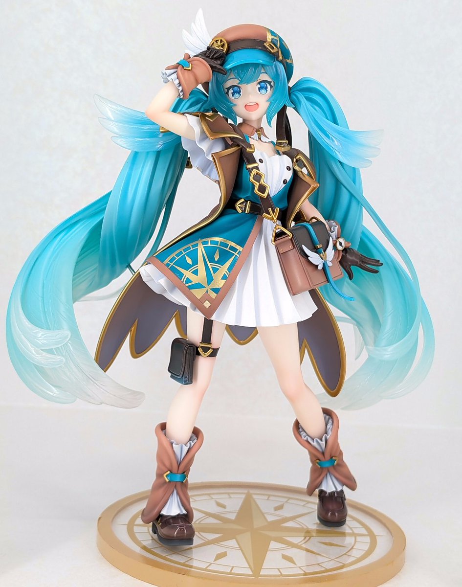 グッドスマイルカンパニー 初音ミク 100番目の冒険Ver. と 雪ミク