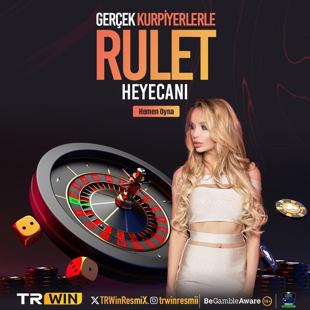 resmitrwinn's tweet photo. 🎲 Rulet Heyecanı TRWIN’de! En heyecanlı masalar burada! 🎲

✨Hızla Kazan! Speed Auto Rulet ile hız kesmeyin.

✨Mega Kazançlar! Mega Roulette masalarında şansınızı deneyin.

Giriş: https://t.co/08WSWsCQ3y https://t.co/97JPCOs1UQ