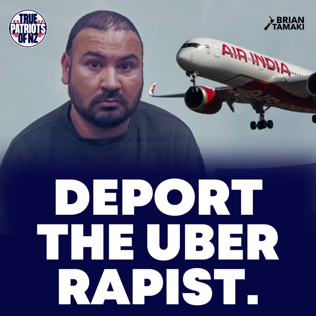 BrianTamakiNZ's tweet photo. DEPORT THE UBER RAPIST.

Satwinder Singh still denies wrongdoing.

This Hamilton Uber driver raped a 17-year-old female passenger in February 2023…turned off his GPS, drove her down a side street, and assaulted her despite her protests.

Just imagine if this was your teenage daughter.
How horrible for this family!

This scumbag was convicted of three counts of indecent assault + one count of rape. He was sentenced to 7 years and 2 months in prison.

Can you believe it? At sentencing he begged for a hardship discount to avoid proper jail time, arguing:

🔹He's a Sikh Indian who's only lived in NZ for 11 years
🔹As a follower of the Sikh religion, prison would be an undue hardship compared to someone born & raised here
🔹He's mostly lived in a local Indian community

His lawyer pushed this cultural/religious angle hard. The judge rejected the discount…but did note that his upbringing "may well have created in him a level of distorted thinking about how New Zealand women behave".

WTH is this?

❓Why are we importing people with these attitudes toward women?

❓Why aren't we honest that many foreign cultural views…including attitudes toward women in many Sikh/Indian contexts…are incompatible with Kiwi values?

We keep hearing Sikhs are a "peaceful religion," yet we see stabbings within the community in NZ, police reports of sky-high domestic violence in some Indian households, and people openly carrying daggers, swords, and axes on our streets.

This predator has already served time…but when he gets out (max 7 years, likely less with parole), why the hell is he still here?

Deport him back to India immediately so he can never walk NZ streets again. Protect our women and our way of life.

The Sikh religion and way of life, as shown in cases like this, is incompatible with the Kiwi way of life.

Enough is enough.

Protect our Kiwi daughters. Stop Mass Immigration.

#ImmigrationFail