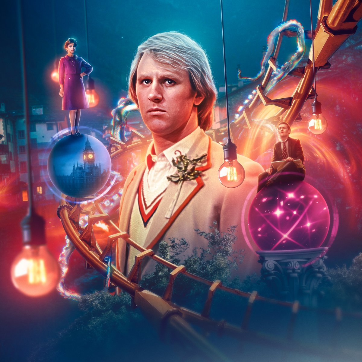 rafeski_'s tweet photo. More Rafe art for Rafe's favourite classic Doctor! Here's the clean cover artwork for @bigfinish's next 5DA release, an honour to work with Sonny McGann on this! 

#DoctorWho #PeterDavison #JanetFielding #MarkStrickson @PeterDavison5 @jfmouthonlegs @MarkStrickson @bbcdoctorwho https://t.co/cYmrbDNgkF