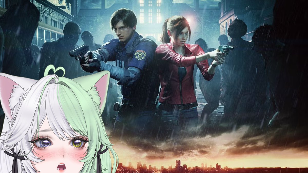 Spooky Sleep Monday timeeee, playing some Resident Evil 2 to get me ready for RE9 at the end of the month! 🩷 Blind playthrough of RE2 as a scaredy cat🐈‍⬛

twitch.tv/scaredychlo