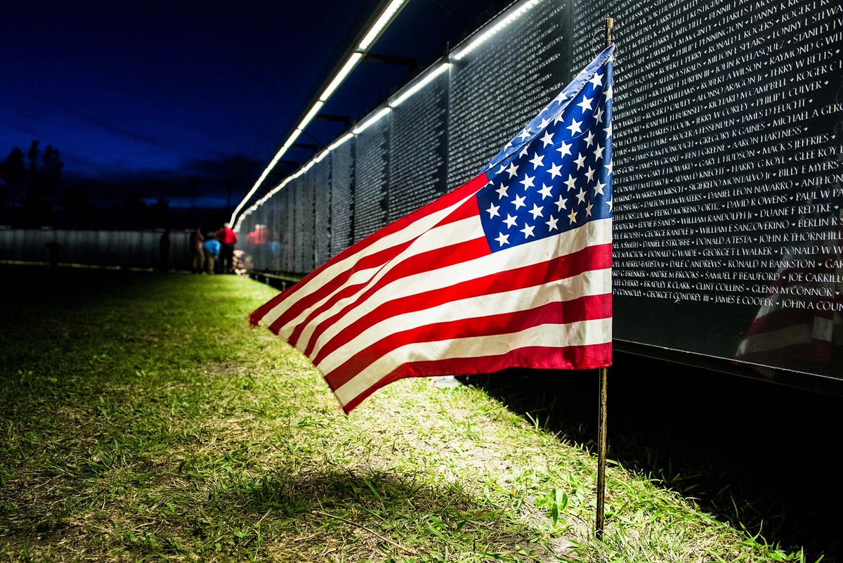 PottCountyIA's tweet photo. In less than a week, the @VVMF #TheWallThatHeals will be here! See a three-quarter scale replica of the Vietnam Veterans Memorial from Washington, D.C. and a mobile Education Center May 22-25 at Lewis Central High School. 

Details here: https://t.co/IZAhM4AdaT https://t.co/TqRCf7ODYb