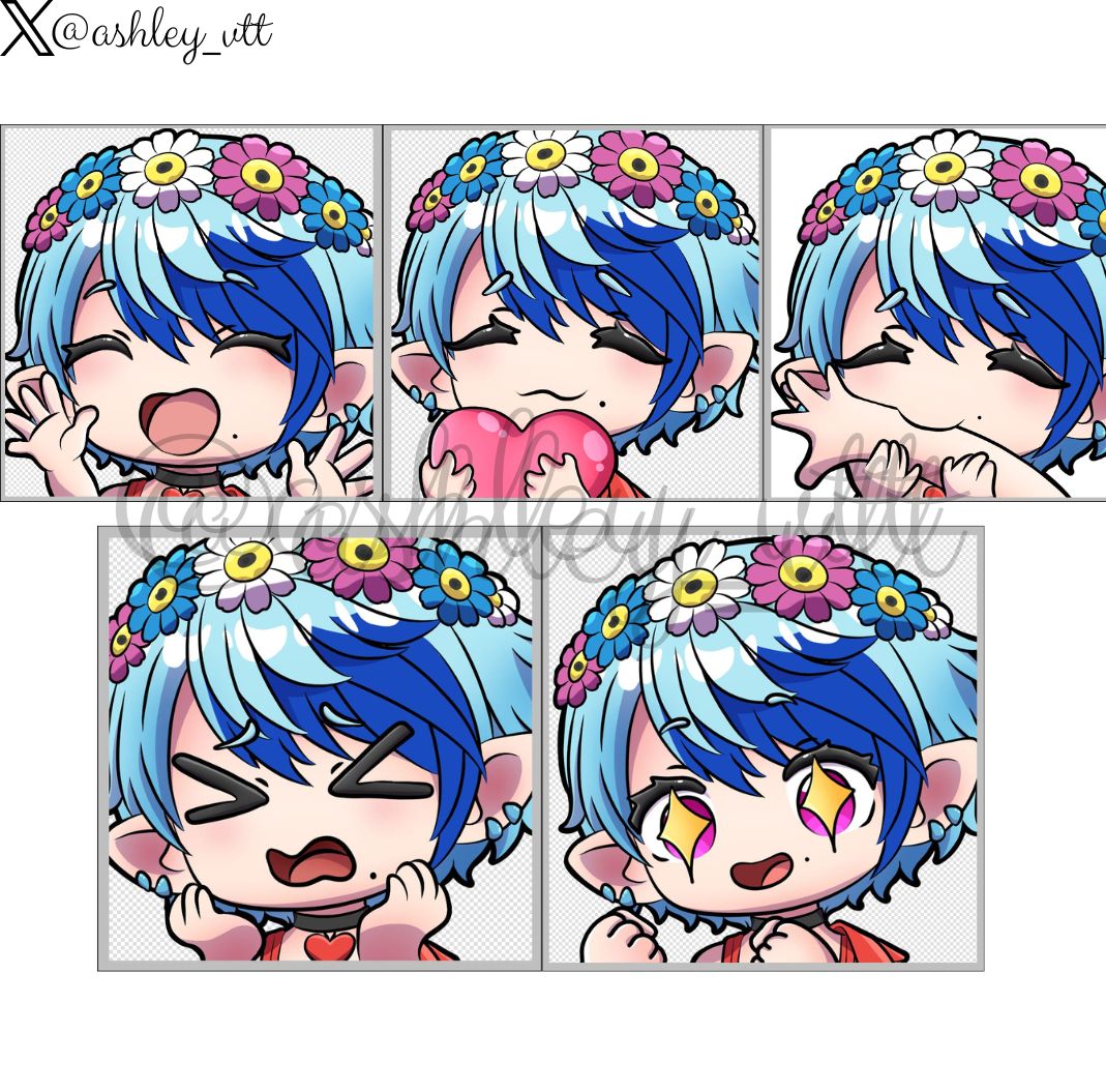 Ashley_vtt's tweet photo. Drew this for a good friend 💐 every emotion included^^
#digitalart #ArtistOnX #illustration #characterart #commissionart #artmoots #artshare #asharts https://t.co/QiElBORNw2