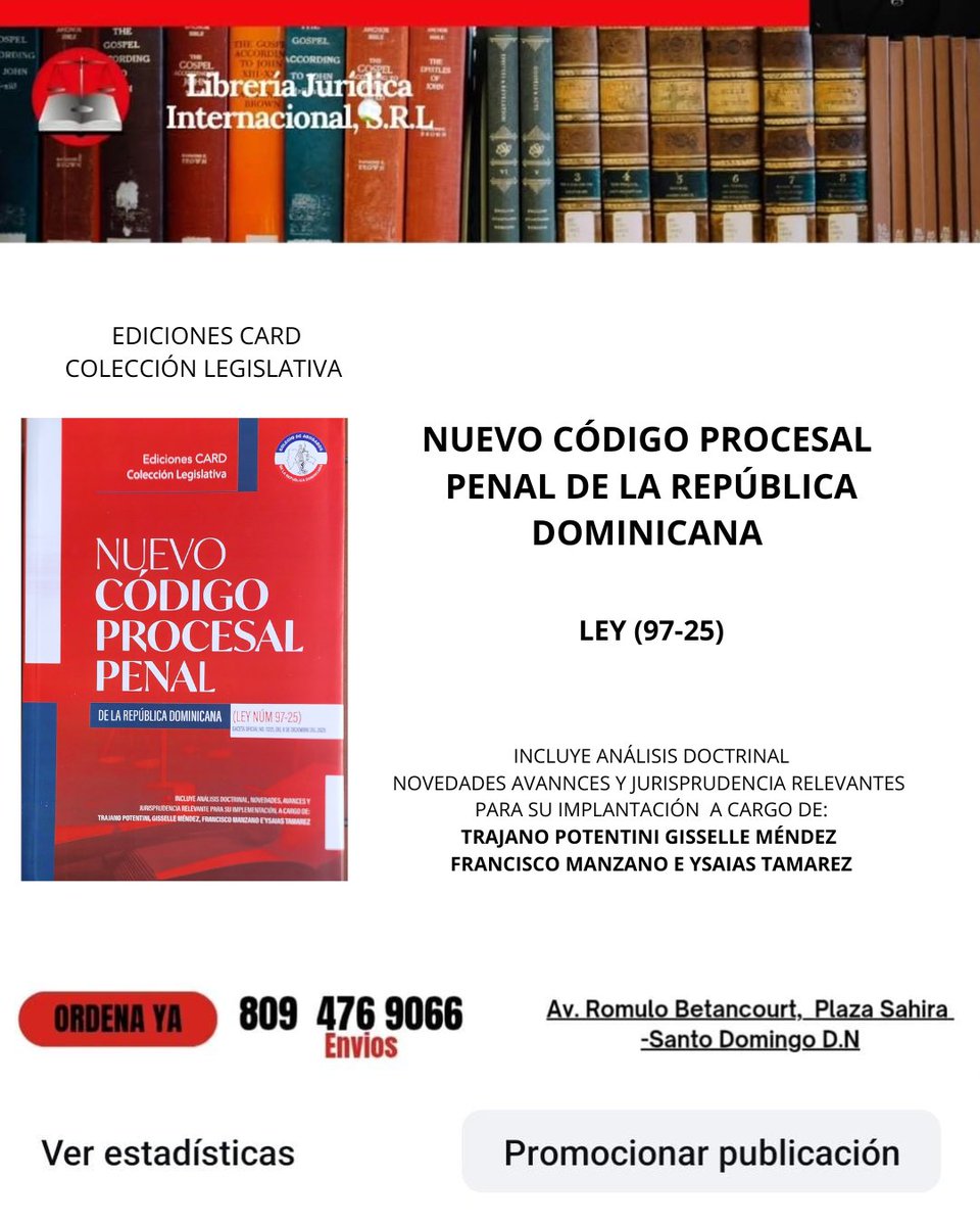 Librería Jurídica Internacional tweet media