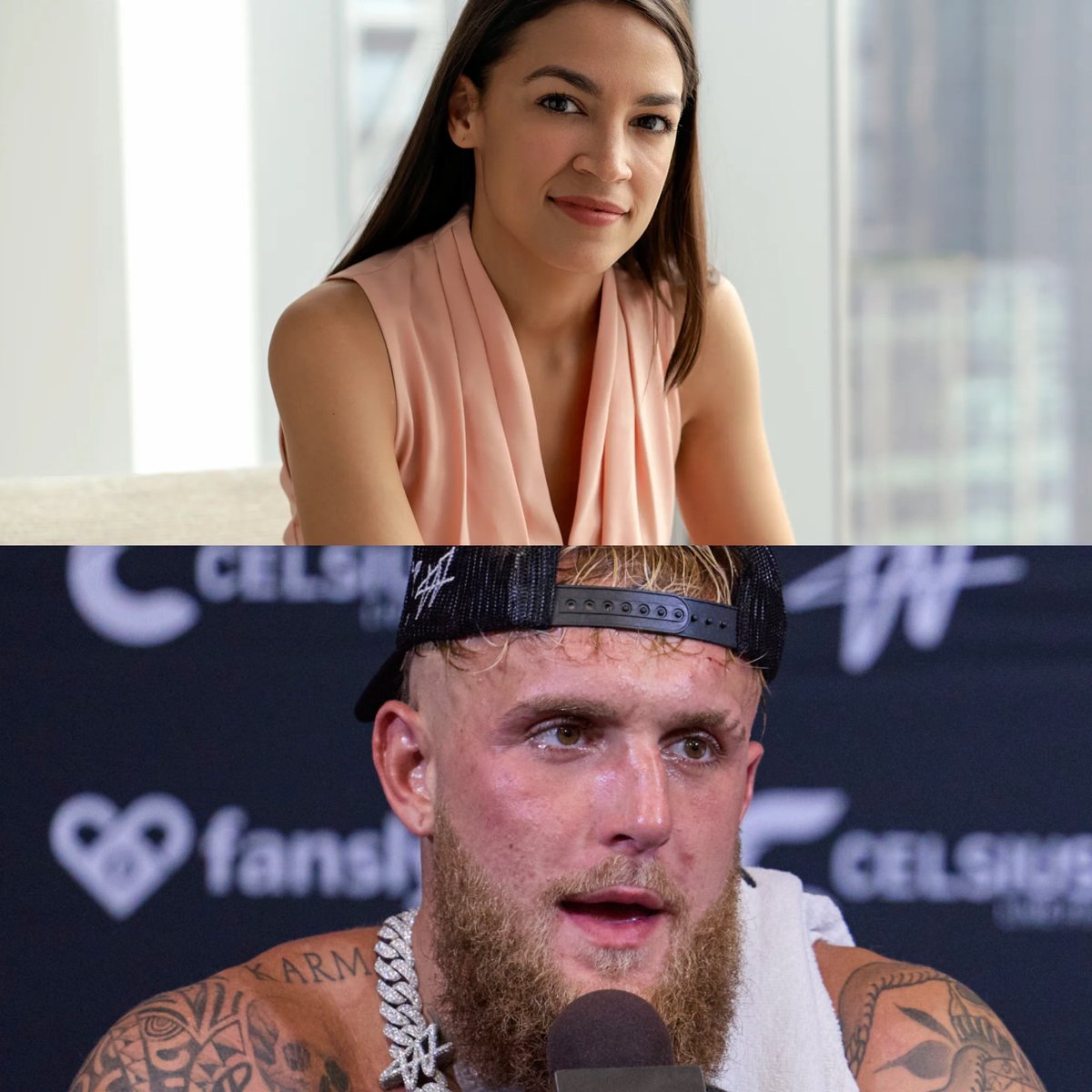 ESMAGA! Alexandria Ocasio-Cortez, congressista do Estados Unidos, saiu em defesa de Bad Bunny após o youtuber Jake Paul chamar o cantor de "falso cidadão americano" no #SuperBowl :

"Um 'falso cidadão americano'? Você não se mudou para Porto Rico para evitar pagar impostos