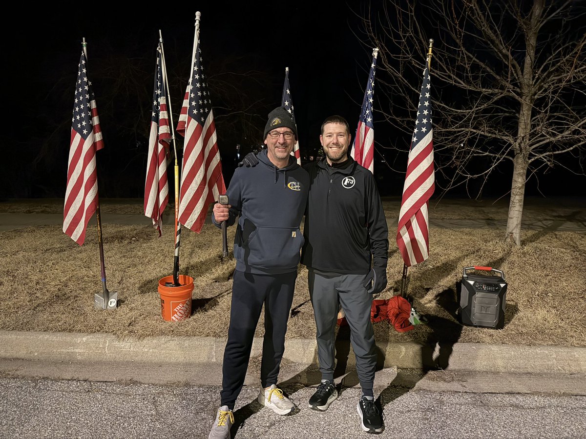 F3 Mission Forge 🔥⚒🔥 Coldest AO in F3Omaha tweet media