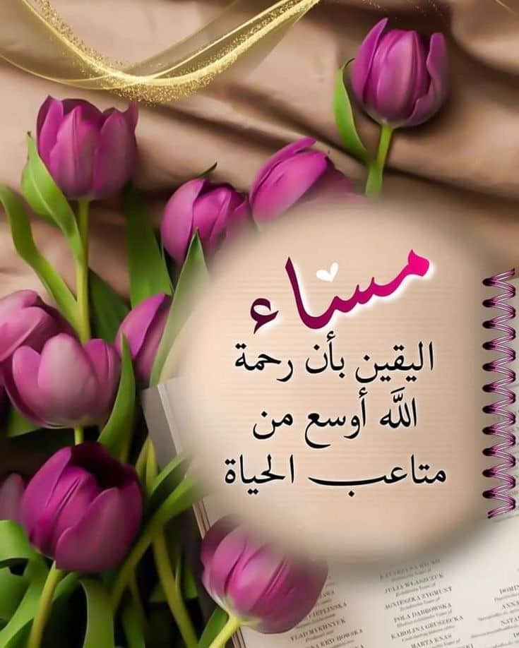 > مســاء اليقــين…
*عندما تُنصت للحياة بهدوء، ستفهم أنّها لا تُقيم طويلًا عند وجع، ولا تُخلّد حزنًا.*
*كلُّ شيءٍ عابر، وكلُّ ألمٍ إلى زوال، وما عليك إلا أن تمضي بثقة.*
*فالتجدّد وعدُ الأيام، والإنطلاق إلى الأمام هو الطريق الأقرب إلى النور*