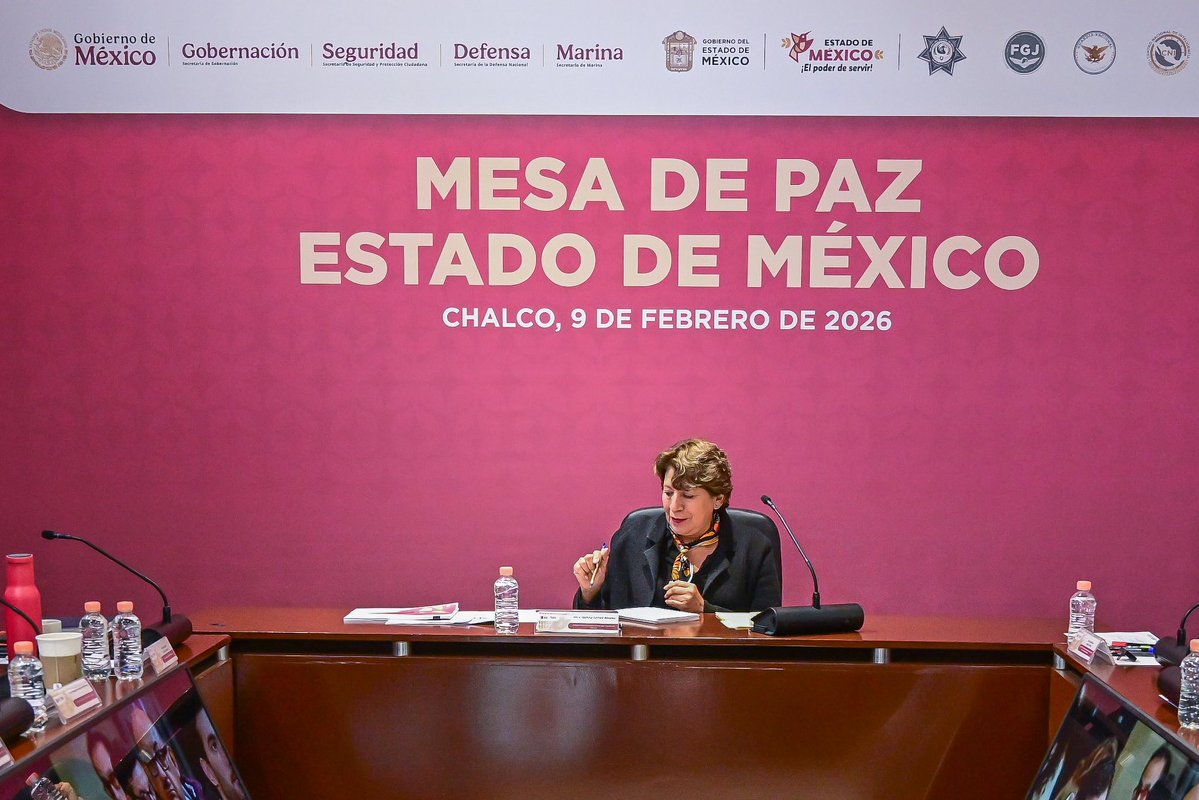 daniel_ser's tweet image. Este lunes iniciamos la semana analizando información y estrategias de seguridad desde la Mesa de Paz estatal, junto con los municipios que integran el Plan Oriente.👮🏻✅

👤Acompañado de presidentas y presidentes municipales de la región, nos sumamos al diseño de un plan…