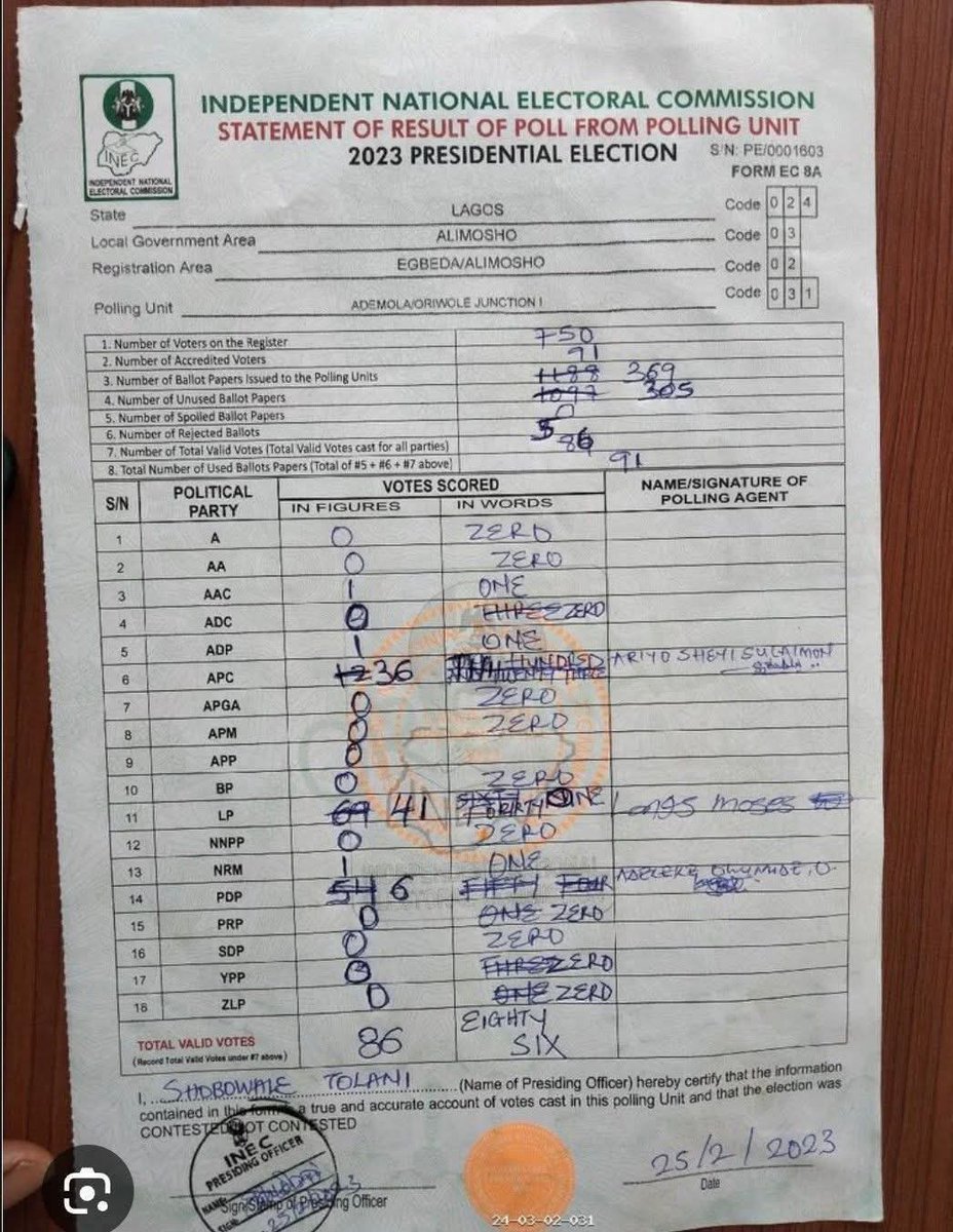 ADCVanguard_'s tweet image. If INEC allows manual transmission again, don’t be shocked when 2027 results look like fiction.