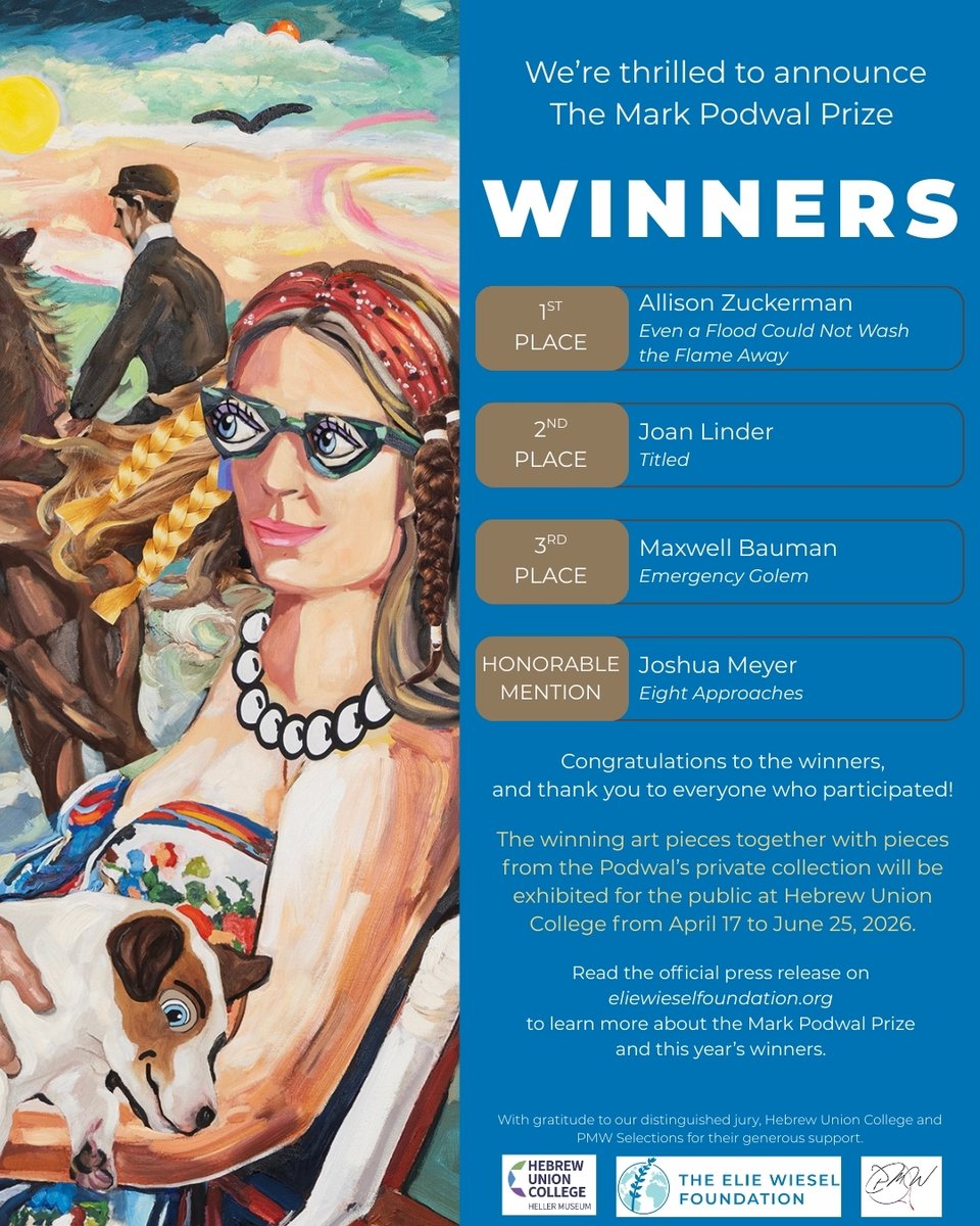 ElieWieselFoundation tweet media