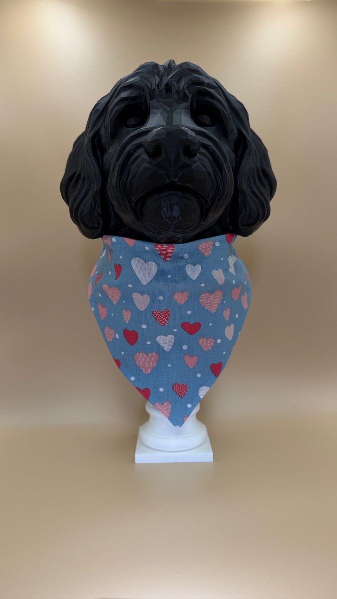 BarkBarkAccs's tweet photo. The Sweetheart Sky Dog Bandana is:
✔ Reversible
✔ Elastic neck strap for comfort
✔ Handmade

Shop now:
https://t.co/1ORNkh0DKn

#dogs #dogbandana #smallbusiness https://t.co/OT286LqrW4