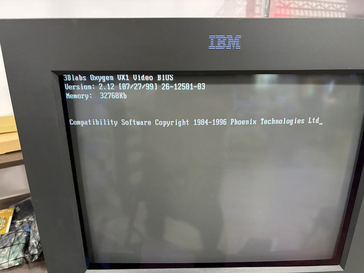 パウロ ページ Another obscure video card for the cheap - 3Dlabs Oxygen VX1 😂