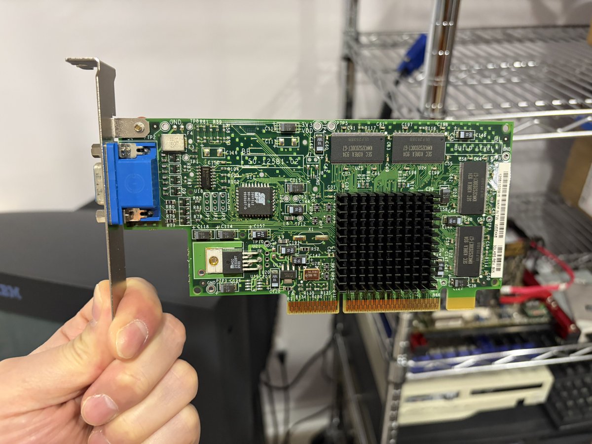 Another obscure video card for the cheap - 3Dlabs Oxygen VX1 😂