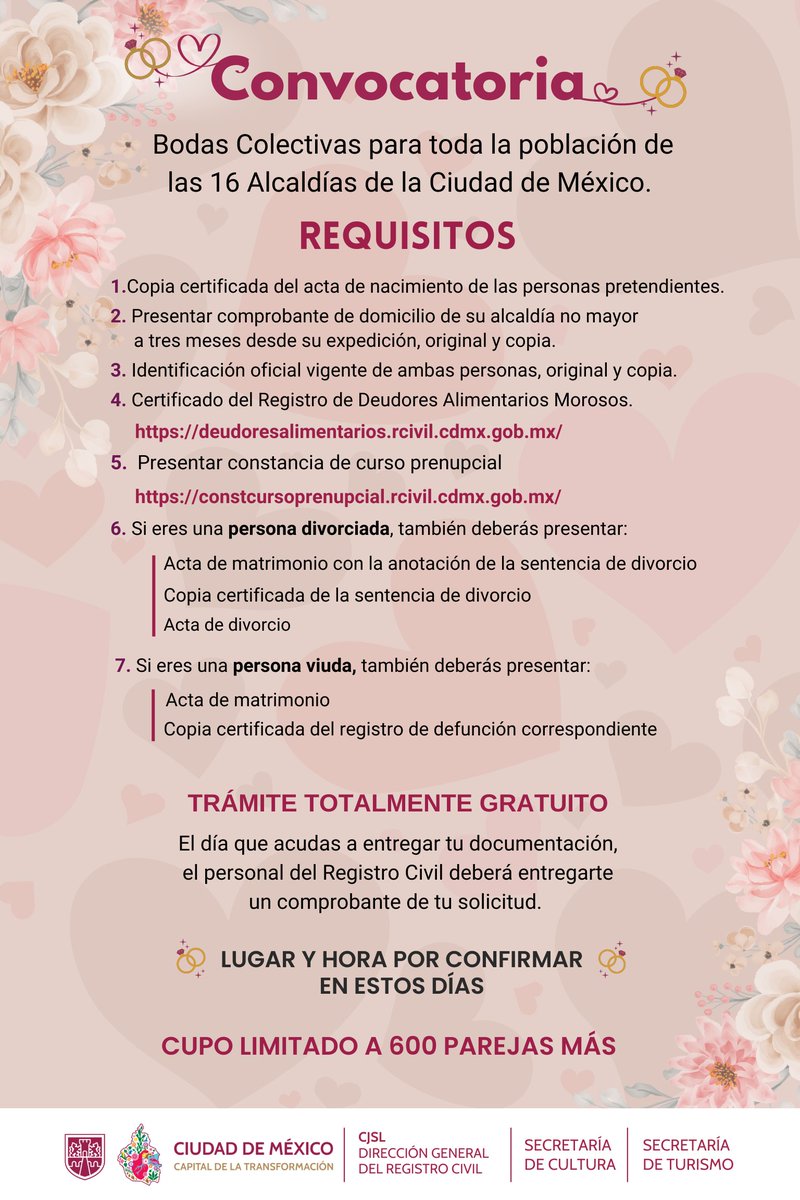 Registro Civil de la Ciudad de México tweet media