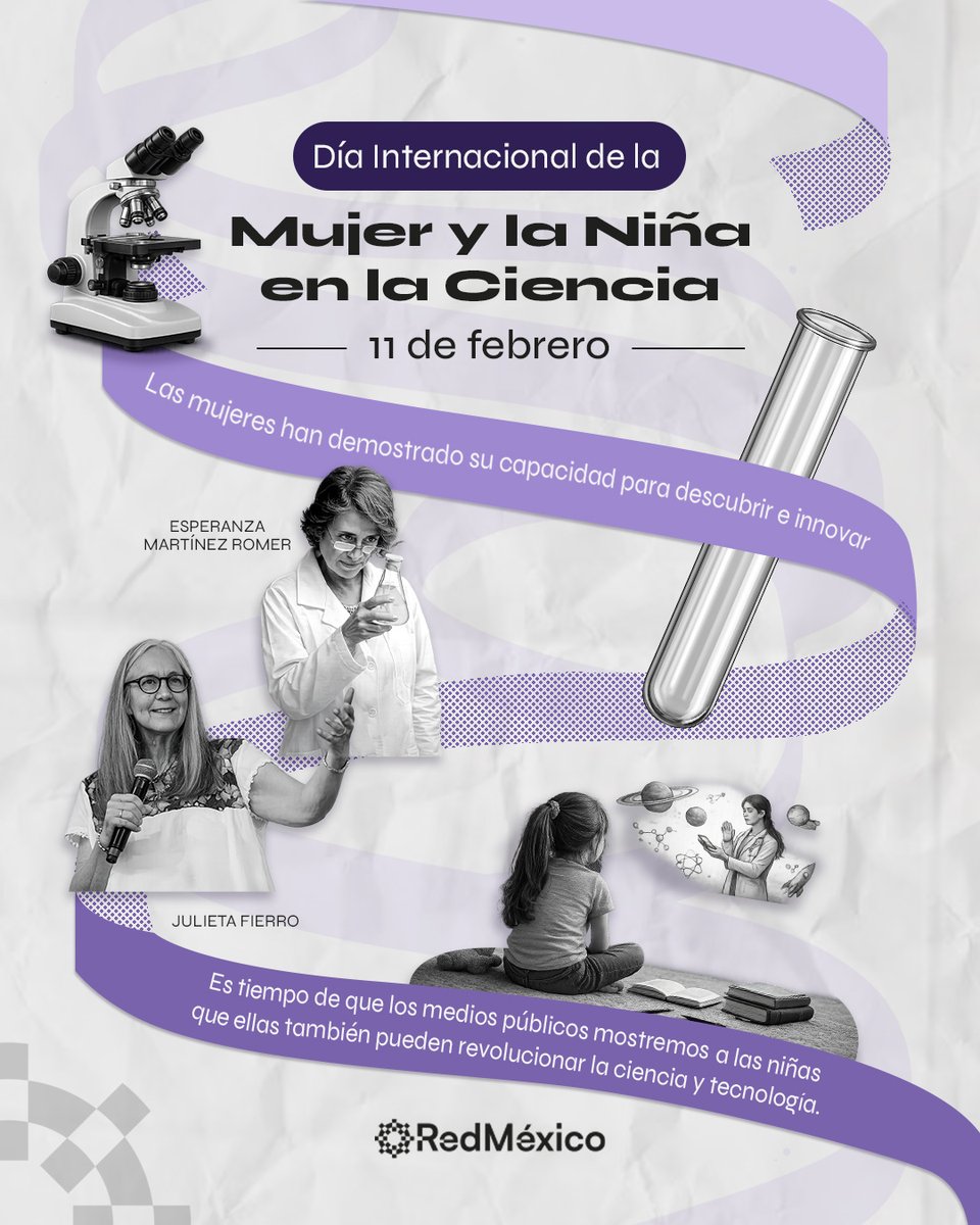 Desde nuestras cabinas y pantallas, inspiremos a la siguiente generación de astrónomas, científicas, programadoras. 👩‍🔬

Porque las niñas merecen soñar con carreras científicas, sin prejuicios que apaguen sus esperanzas. 🧪⚗️