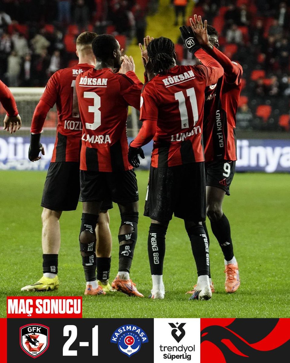 Tebrikler derin bir nefes aldık… #gaziantepfk