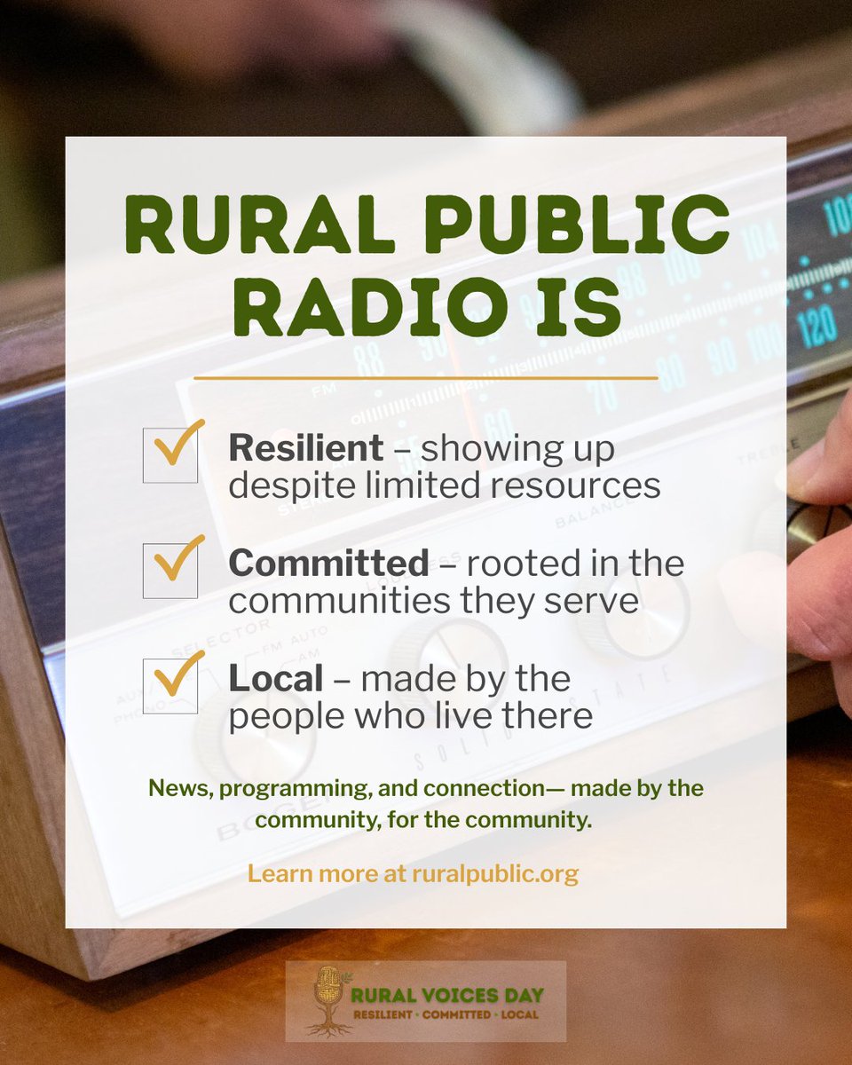 Media For Rural Development Alliance of Rural Public Media (@RuralPMAlliance) / Posts / X
