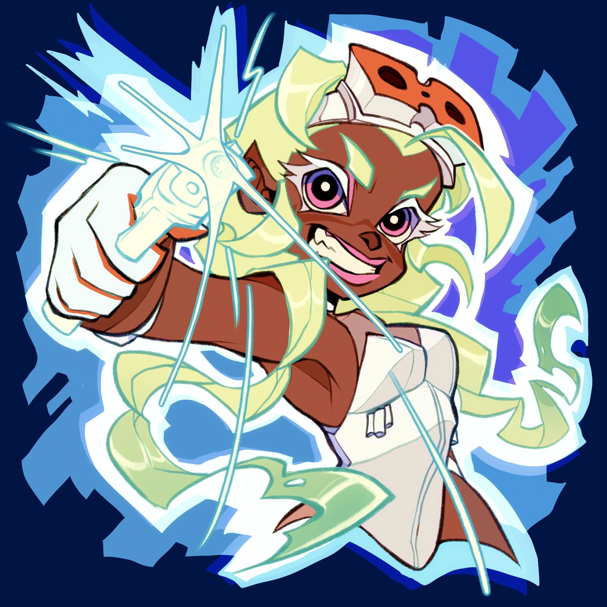 Black History Month Art Challenge 
Day 6: Gunsmith Bitch - Panty &amp; Stocking with Garterbelt